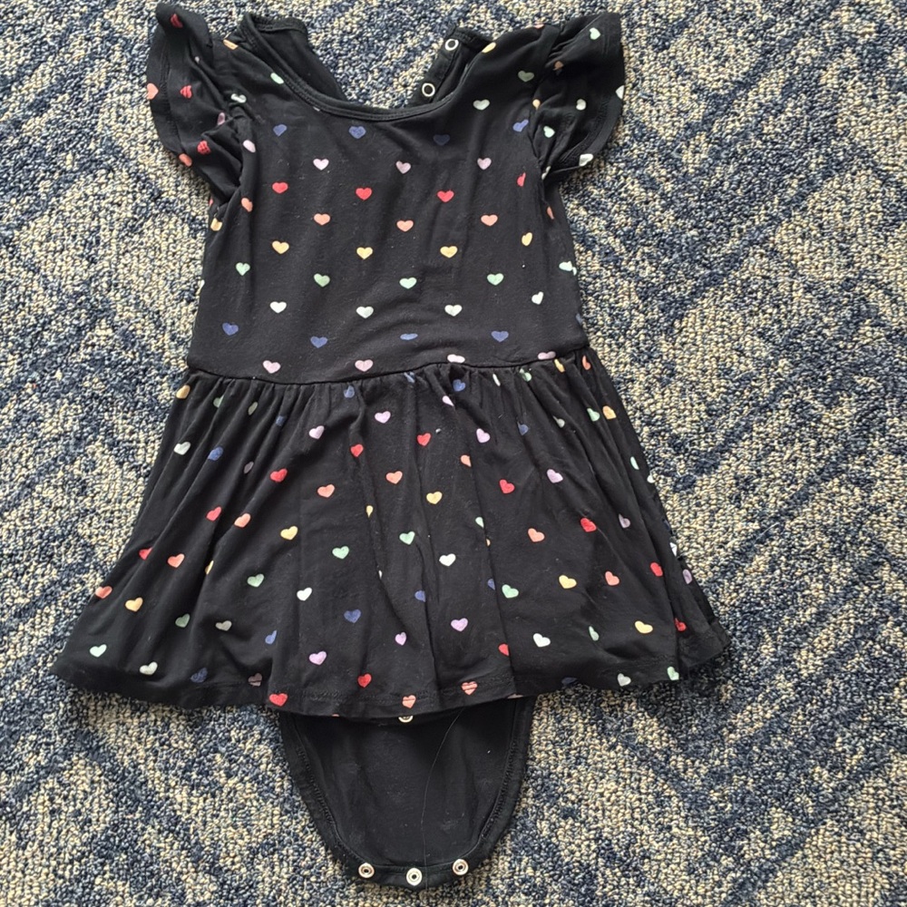 Kyte baby twirl bodysuit dress